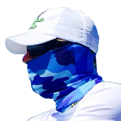 Face Shieldz Ocean Camo