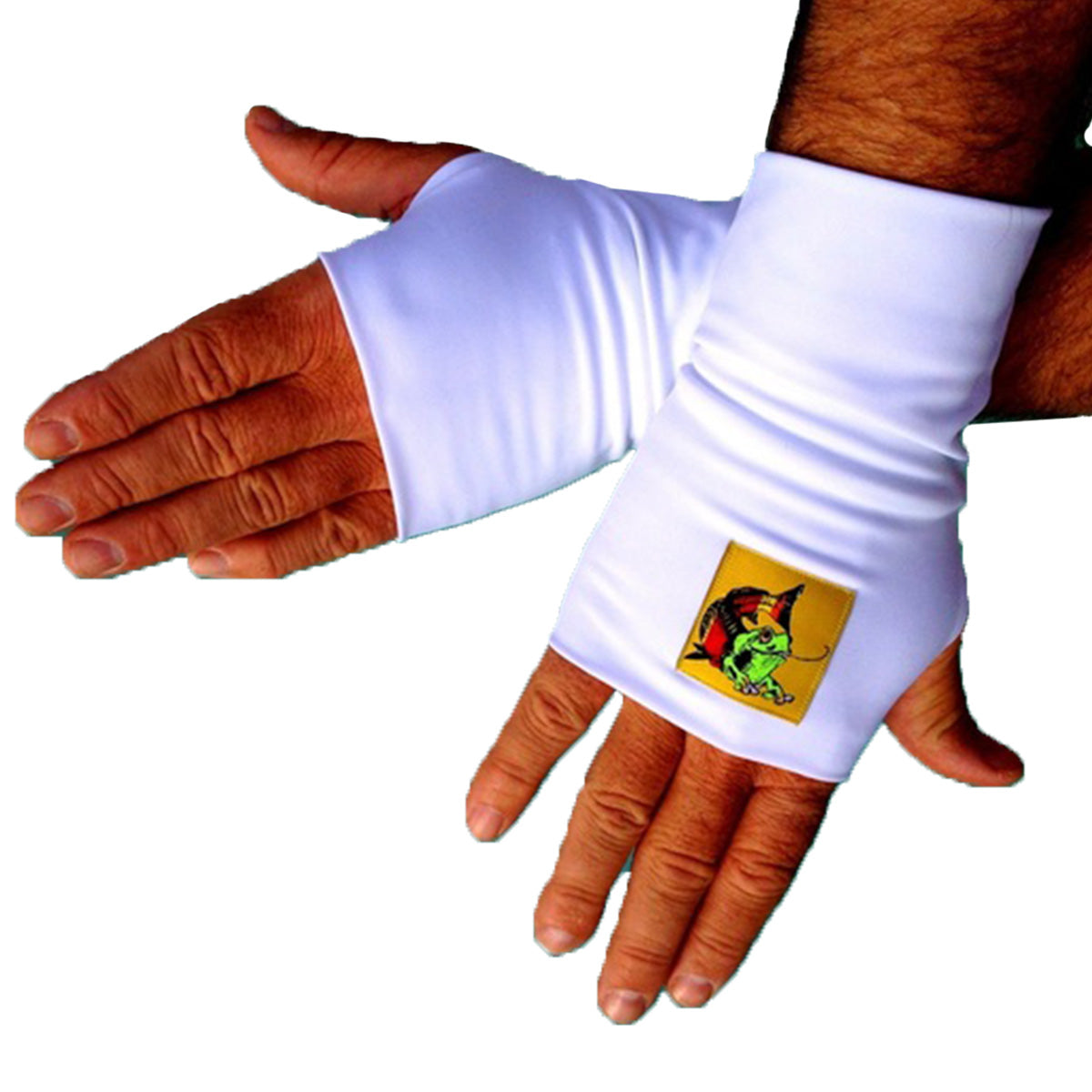 Fingerless Glovez White