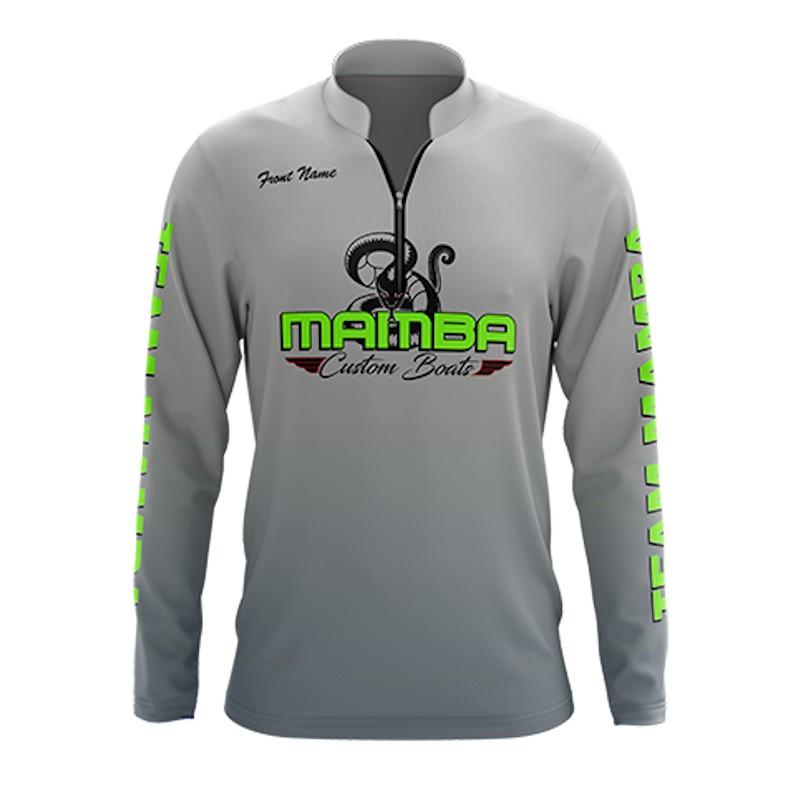 Custom Sublimation Tournament Fishing Jersey