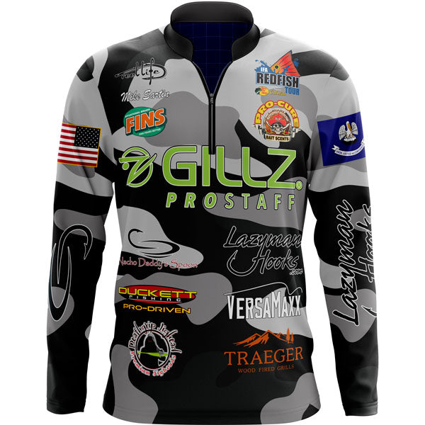 Custom Sublimation Tournament Fishing Jersey