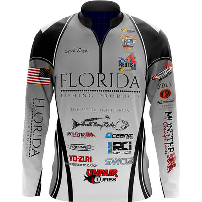 Custom Sublimation Tournament Fishing Jersey