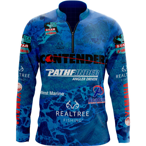 Custom Sublimation Tournament Fishing Jersey