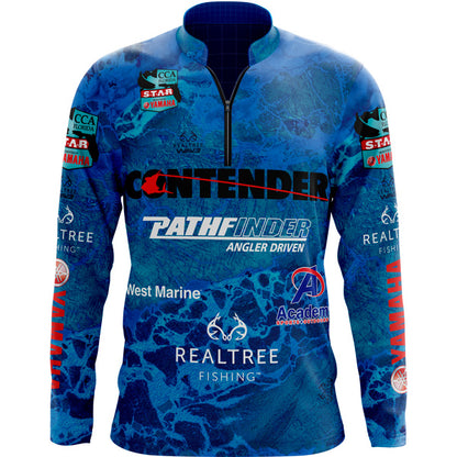 Custom Sublimation Tournament Fishing Jersey