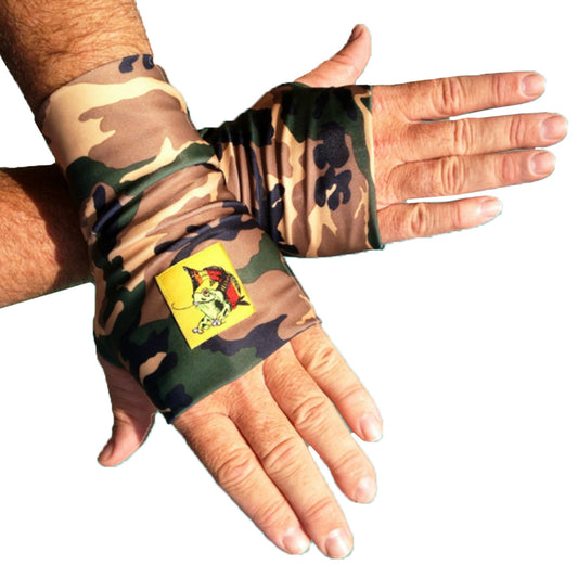 Fingerless Glovez Camo